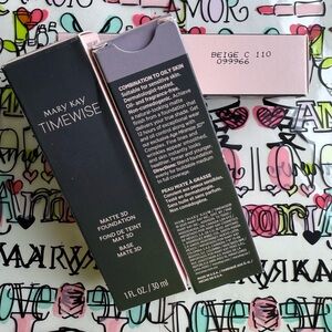 Mary Kay TimeWise Matte 3D Foundation - Beige C 110